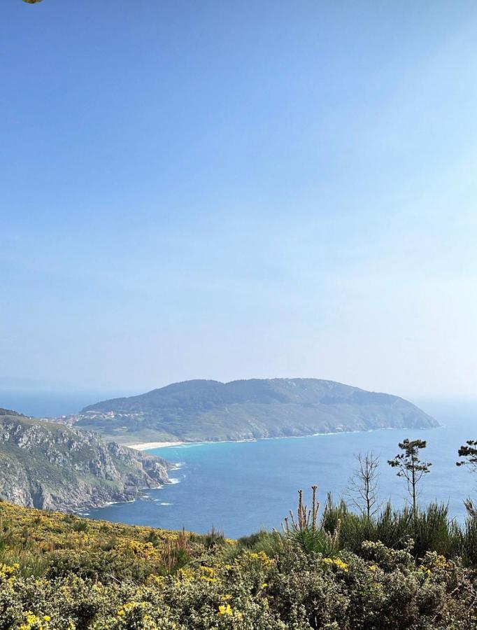 Apartamento Av.Galicia Playa Finisterre Esterno foto