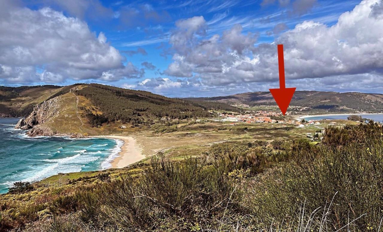 Apartamento Av.Galicia Playa Finisterre Esterno foto