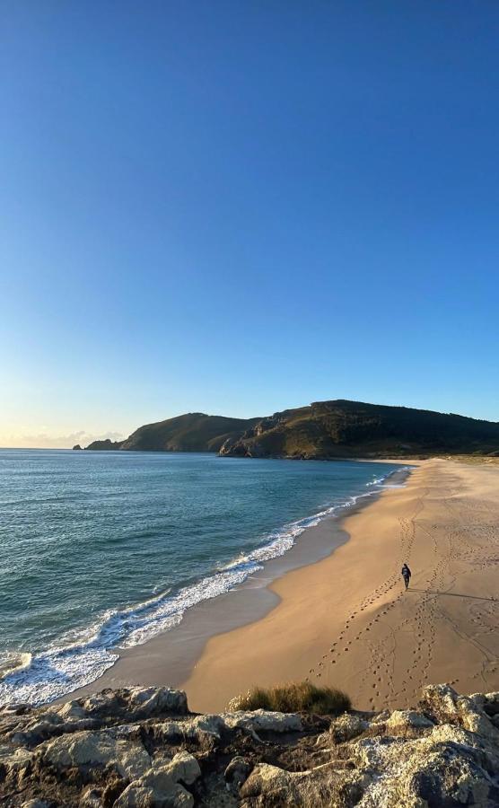 Apartamento Av.Galicia Playa Finisterre Esterno foto