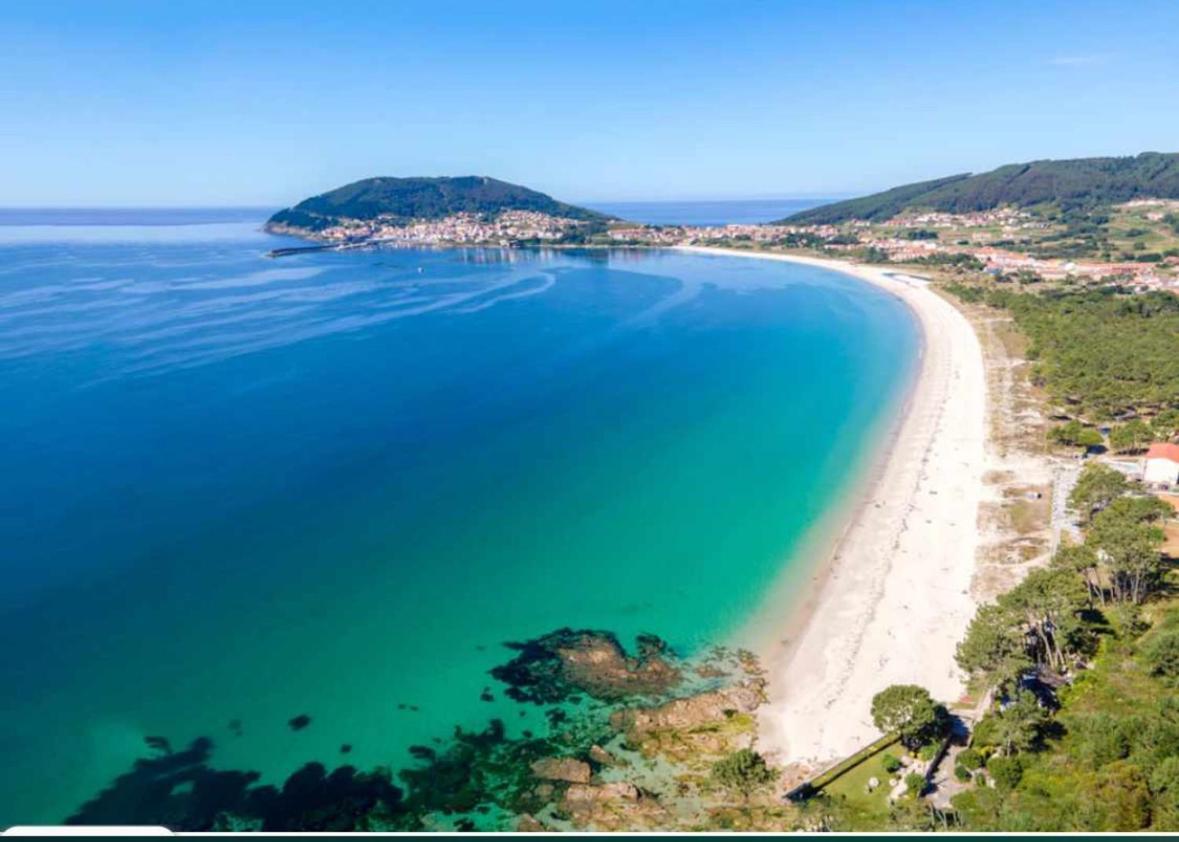Apartamento Av.Galicia Playa Finisterre Esterno foto